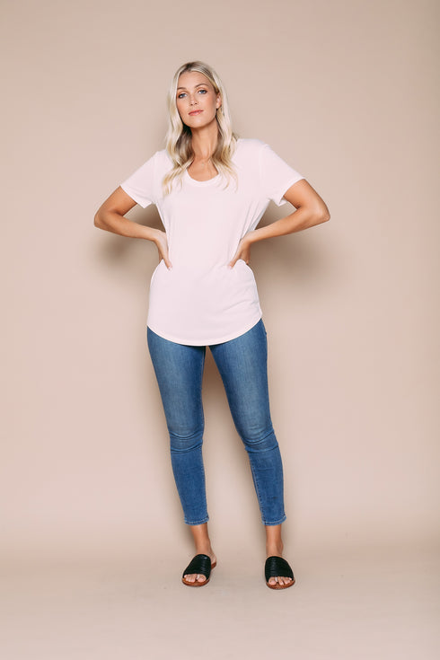 Gemma - Scoop Neck Tee